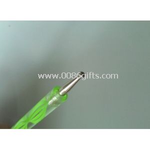 13CM og plast grøn nail art dotter Nail Art værktøj genbrugelige derhjemme