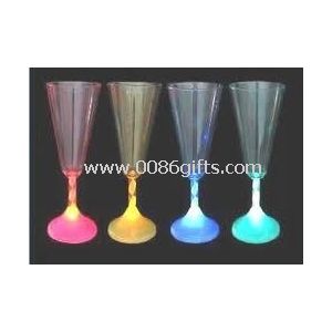 300ml red led flashing wine champagne cups suitable for night bar