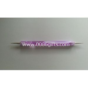 Utilizaţi uşor Purple unghii arta dotter din Metal şi plastic Nail Art instrument
