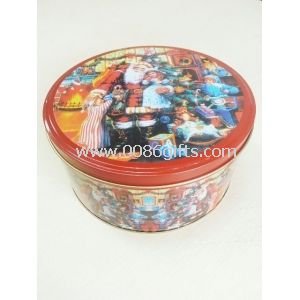 Colorful Painting Tin Candy Containers