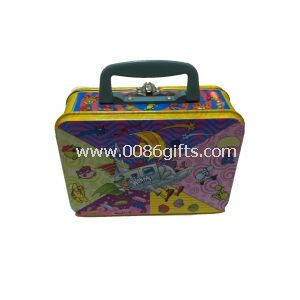 Metal Tin Lunch Box With Cover
