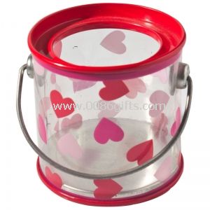 Plastic Tin Candy Containers