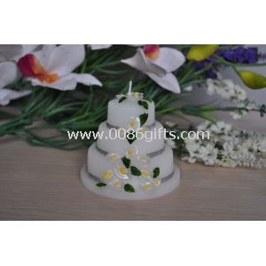 Kerzen Design-Kuchen