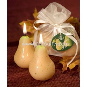 Les bougies de paire de poire