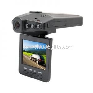HD tragbaren DVR HD Portable Auto Blackbox DVR 6 IR-LED Kameras mit 2,5 TFT-LCD-Display-270 ° LS Rotator