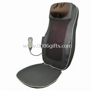 Infrared Heat Lumbar Shiatsu Car Massage Cushion with neck height adjustable