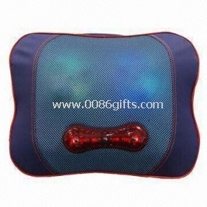 Infrared Heating Shiatsu Massage Pillow with Color Changing LEDs