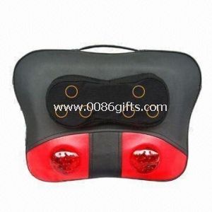 Massage Pillow with Infrared, 6 Kneading/Tapping Rollers