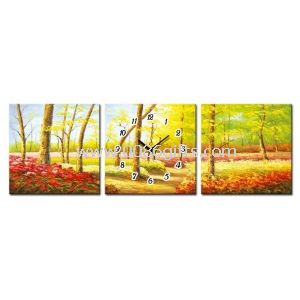 Promotion painting wall clock-80
