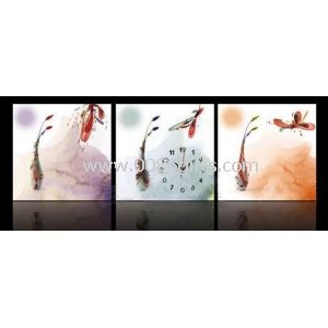 Promotion painting wall clock-95