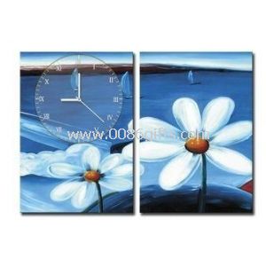 Promotion painting wall clock-13