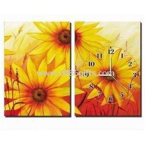 Promotion painting wall clock-15