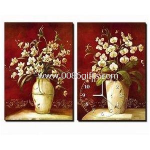 Promotion painting wall clock-19