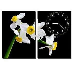 Promotion painting wall clock-24