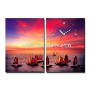 Promotion painting wall clock-37