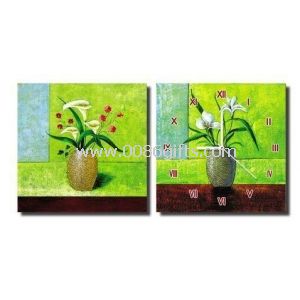 Promotion painting wall clock-65
