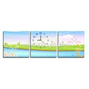 Promotion painting wall clock-72