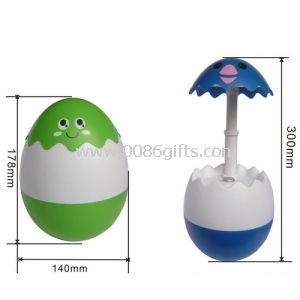 Egg Shaped Led Usb Lamp with Recharge battery