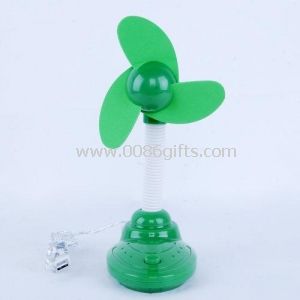 Green EVA soft Usb Mini Powered Fans