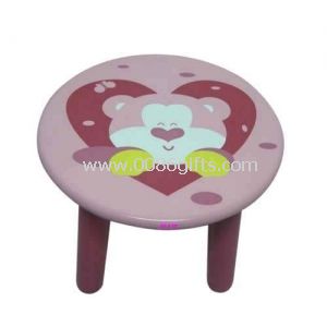 Bear round stool