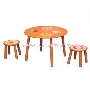 Table ronde & ronde chaise