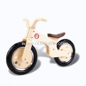 Wooden baby bicycle