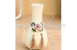 Mote floret flaske Carving blomst porselen vase