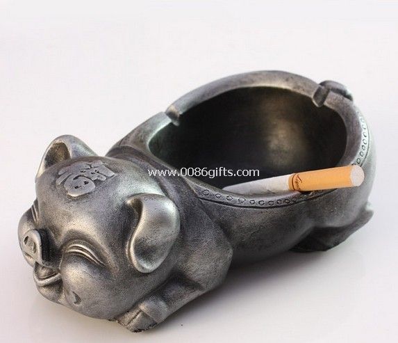 Lucky blessing pig ashtray