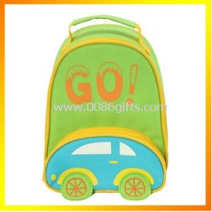 Adorable design zippered insulated lunch bag