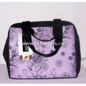 Lunch Bag Cooler Duffle Tote by Thermos Raya Purple Floral