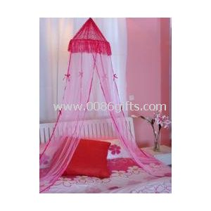 Mosquito Net with ribbon ties along body for decorations