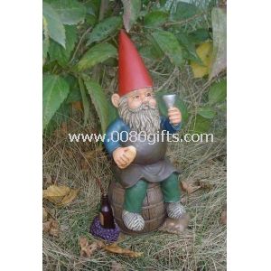 Gnomo da giardino costume, artigianato Gnome