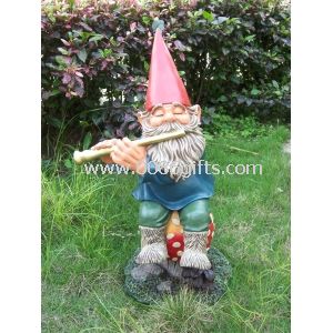 Handmade Funny Garden Gnomes musical elf
