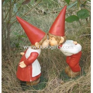 Non toxic polyresin handicraft Funny Garden Gnomes
