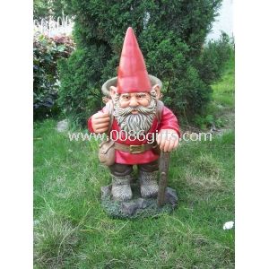 Promotional unique design Funny Garden Gnomes for home decoration