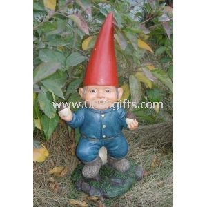 Resin garden gnome