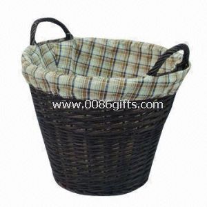 OEM willow storage/laundry basket