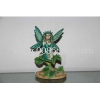 Biru hallmark Angel Figurines koleksi