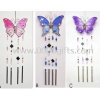 Fileur de carillons éoliens forme papillon décoratif jardin piquets