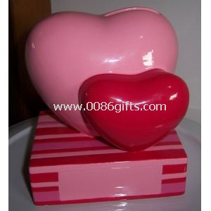 Heart cool  Ceramic Money Box