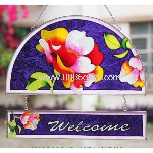 Personalizzato vetrate Dom catcher decorativi Garden Stakes cantiere decorazioni