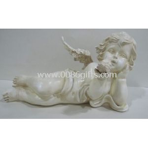 Querubim de resina Collectible Figurines do anjo