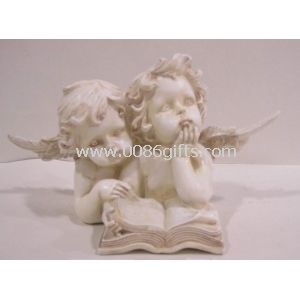 Cherubino di resina figurine collezionabili Angel