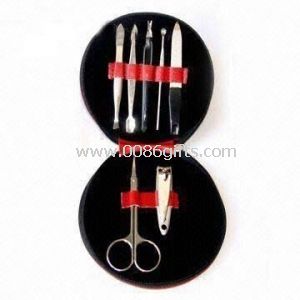 Sparking manicure set with printed gift and novelty wholesales