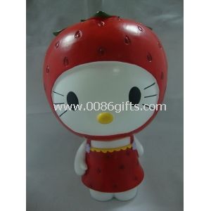 Strawberry girl Ceramic Money Box