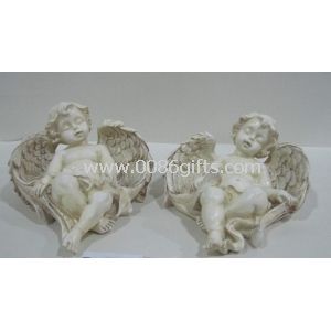 Thinking cherub Angel Collectible Figurines statue