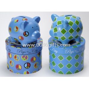 Unique and lovely style sealed piggy Ceramic Money Box