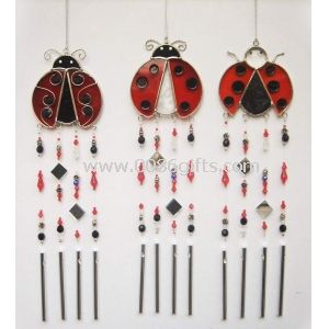 Wind chime colourful bugs shape Decorative Garden Stakes