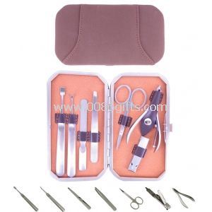 6PC stainless steel sparking Manicure Set