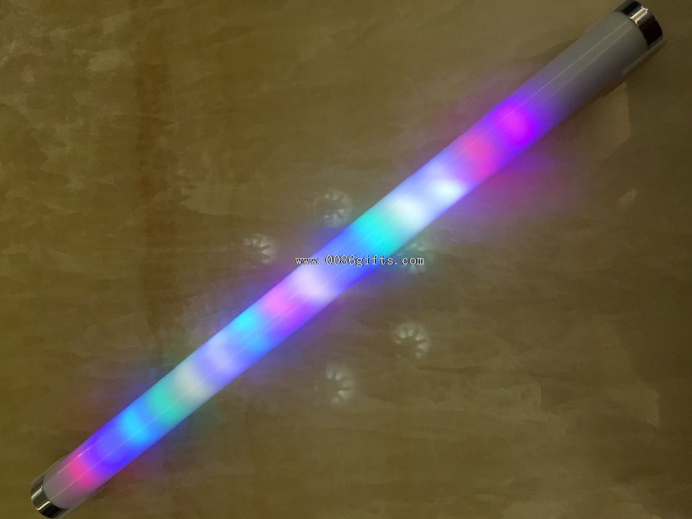 24cm Portable Tube Rainbow Led Bluetooth Speaker